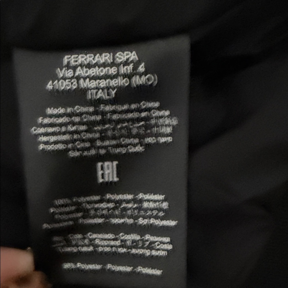 Ferrari Scuderia Official Red Bomber Jacket - Picture 5 of 8